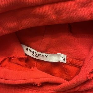 Givenchy distressed hoodie